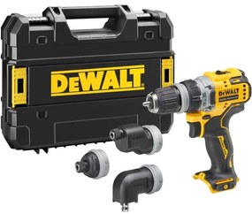 Trapano a batteria Dewalt DCD703NT, 12 volt senza batteria e caricabatterie + 4 testine
