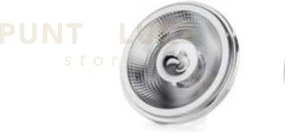 Lampadina attacco gu10 12 w 1030 lm 3000 k 90 40° cromo