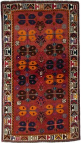 Shiraz Tappeto persiano 220x120 Rosso (Iran) Annodato A Mano