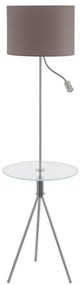 Eglo 97771 - Lampada da terra POLICARA 1xE27/60W/230V+LED/3,5W