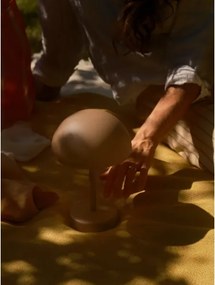 Nordlux - LED Stm lampada da tavolo ricaricabile per esterni ELLEN LED/2,8W/3,7V IP44 marrone