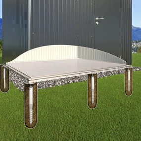 in alluminio BIOHORT L 88 cm