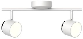 Faretto LED KUBIK 2xLED/4,2W/230V bianco