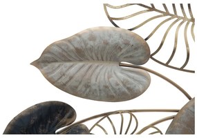 Decorazione da appendere in metallo con motivo a foglie Mauro Ferretti -A-, 131 x 61 cm Century - Mauro Ferretti