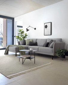 Kave Home - Fodera per cuscino Noa 45 x 45 cm grigio
