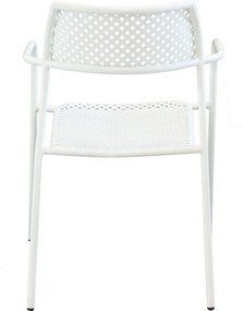 INDEX - set tavolo in metallo cm 80 x 80 x 73h con 2 poltrone Aviim