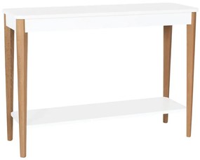 Consolle bianca , larghezza 105 cm Ashme - Ragaba