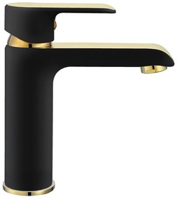 Rubinetto da lavabo REA Bloom Black Gold Low