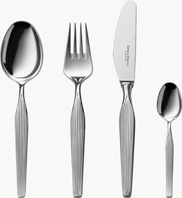 Set di posate fatte a mano lucidate a specchio Metropolitan, varie misure