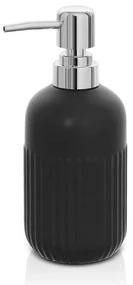 Dispenser sapone da appoggio nero in ceramica Cup