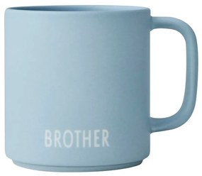 Tazza in porcellana blu 175 ml Brother - Design Letters