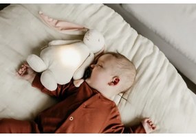 Moonie - Compagno di coccole con melodia e luce coniglietto powder