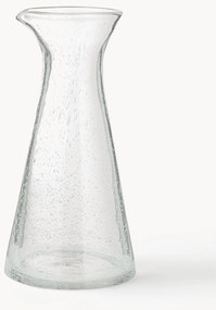 Caraffa in vetro soffiato con bollicine Bubble, 800 ml