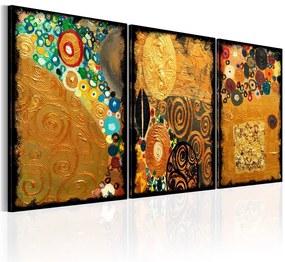 Quadro Immaginazione d'oro  Colore Blu, Dimensioni e Misure 120x60