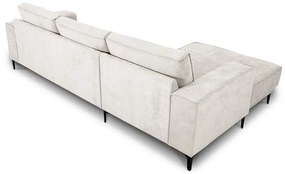 Divano angolare color crema (con penisola a sinistra) Copenhagen – Scandic