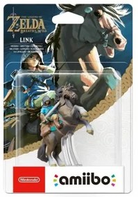 Statuina da Collezione Amiibo The Legend of Zelda: Breath of the Wild - Link (Rider)