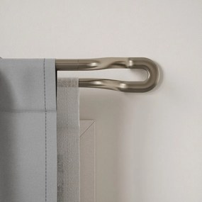 Mantovana doppia estensibile in acciaio inox 107 - 305 cm Midnight - Umbra