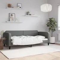 Letto da Giorno Grigio 90x200 cm in Tessutocod mxl 118614