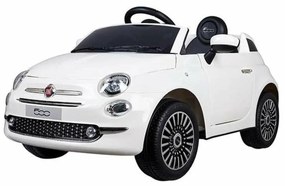 Macchina Elettrica per Bambini Fiat 500 Bianco