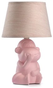 ONLI - Lampada da tavolo MONKEY 1xE14/6W/230V rosa
