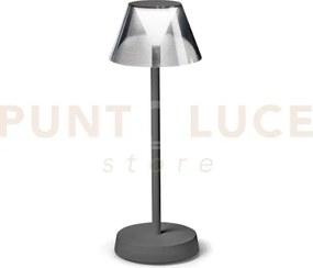 Lolita lampada ricaricabile ip54 dimmerabile led 3000k 200lm 1,8w g...