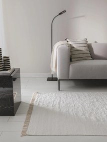 benuta Pop Tappeto realizzato con materiale riciclato Tom Bianco 70x120 cm - Tappeto design moderno soggiorno