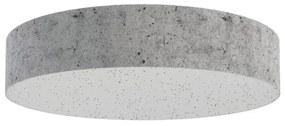 Plafoniera LED Punnet Ø 30 cm grigio IP20 bianco naturale, 1863 lumen LUMICOM