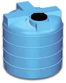 Serbatoio esterno verticale blu 2000 L