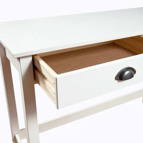 Consolle hill con 2 cassetti 110x45x74 cm in massello di pino