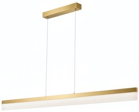 Lampada da soffitto LED APP1694-CP 120 cm Brush Gold