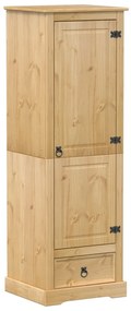 Armadio corona 55x50x170 cm in legno massello di pino