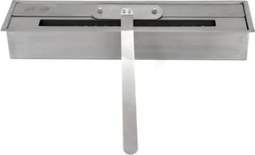 Camino a bioetanolo angolare biocamino da terra ad angolo FORD Bianco L110 x P63 x H102