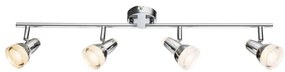 Globo 56134-4 - Faretto LED ALASKA 4xLED/4W/230V cromo lucido