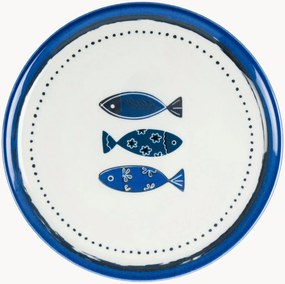 Set di 6 piatti per pizza Ocean