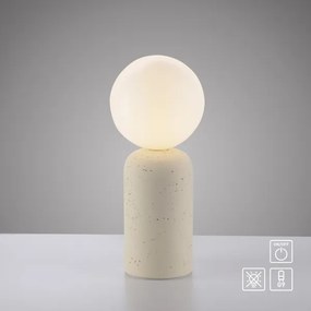 Schöner Wohnen 12543-42 - Lampada da tavolo TRAVENTA 1xG9/10W/230V cemento