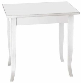 EDGAR - tavolo da pranzo in legno massello cm 80 X 80