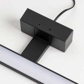 Brilagi - VESTRA LED Specchio da bagno con luce 12W/230V 60 cm IP44 Nero