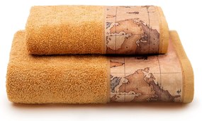 Asciugamano con Ospite in Cotone Geo Classic Standard