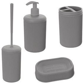 Set 4 Accessori D'Appoggio Feridras "Colorado" Grigio