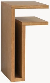 Comodino da parete in legno F-shelf, per lato destro
