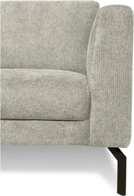 Divano beige con rivestimento in ciniglia 165 cm Gomero – Scandic