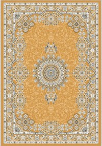 Tappeto giallo Luka, 80 x 150 cm - Vitaus