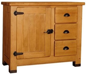 Base credenza 1 anta e 3 cassetti - LM-AV30