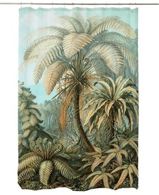 Tenda da doccia 175x180 cm Vintage Palm - Madre Selva