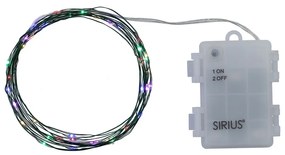 Catena luminosa 40 lampadine lunghezza 390 cm Knirke - Sirius