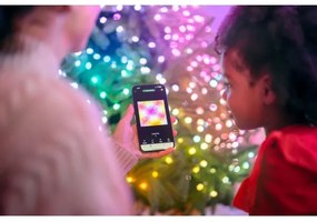 Twinkly TWKH100RGB-T - LED RGB Dimmerabile Catena natalizia 100xLED 8 m USB Wi-Fi