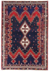 Afshar Tappeto 220x150 (Iran) Annodato A Mano