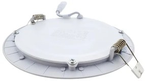 Lampada LED da incasso CIRCLE LED/9W/230V 6500K diametro 14,5 cm bianco