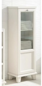 Colonna per mobile bagno Unike 1 anta P 30 x L 40 x H 120 cm nieve