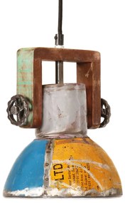 Lampada Sospesa Industriale 25 W Multicolore Rotonda 19 Cm E27 /